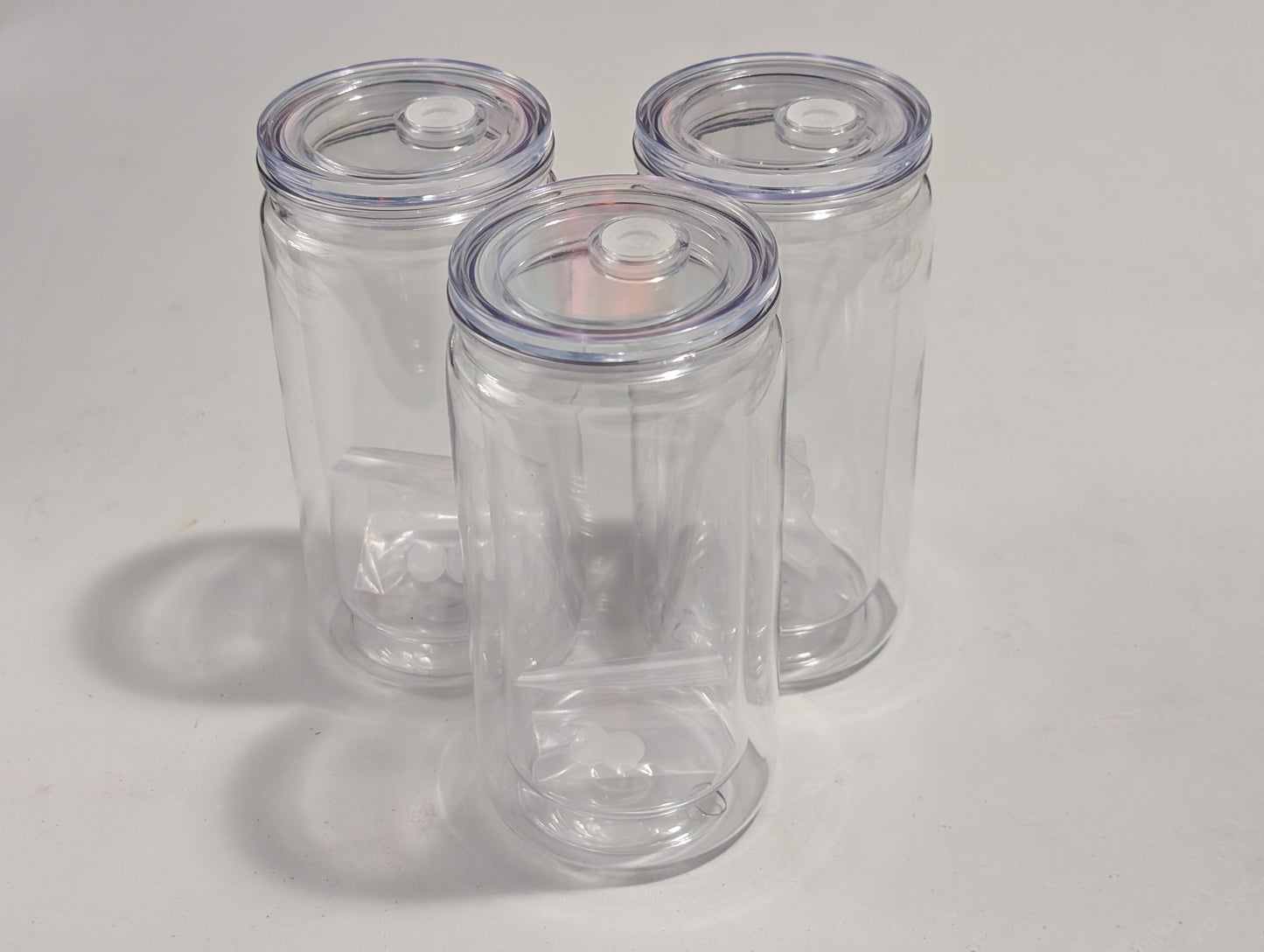 14oz Acrylic Snow Globe Cup