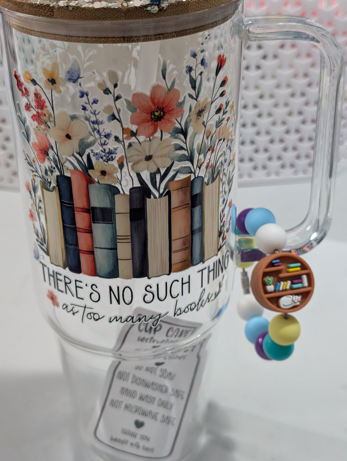 "There's no such thing as too many Books" Cup