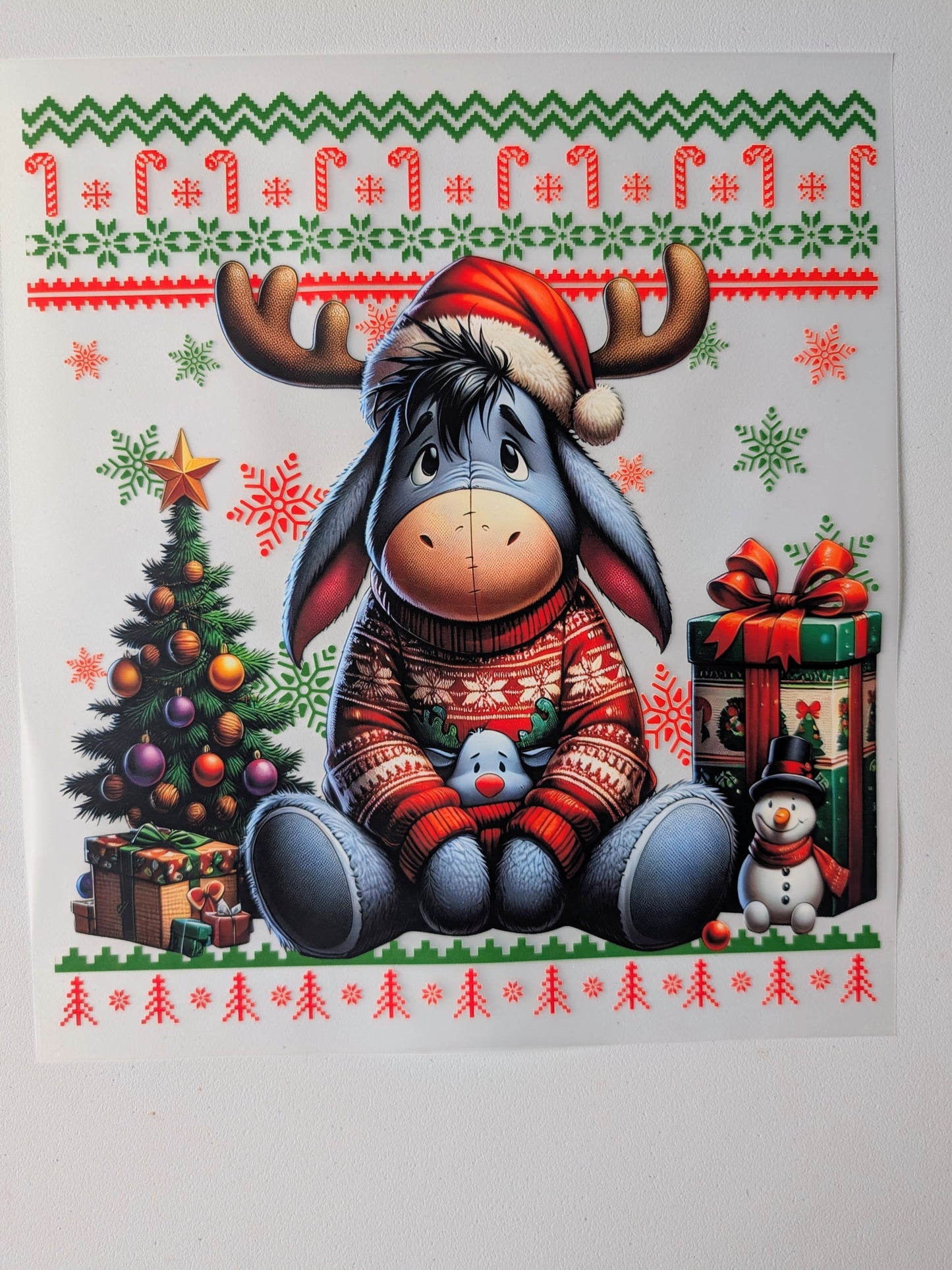 Shirt Design - Christmas Eeore