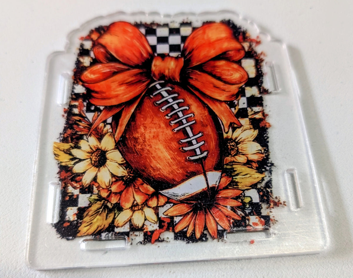 football with flowers Pen Box