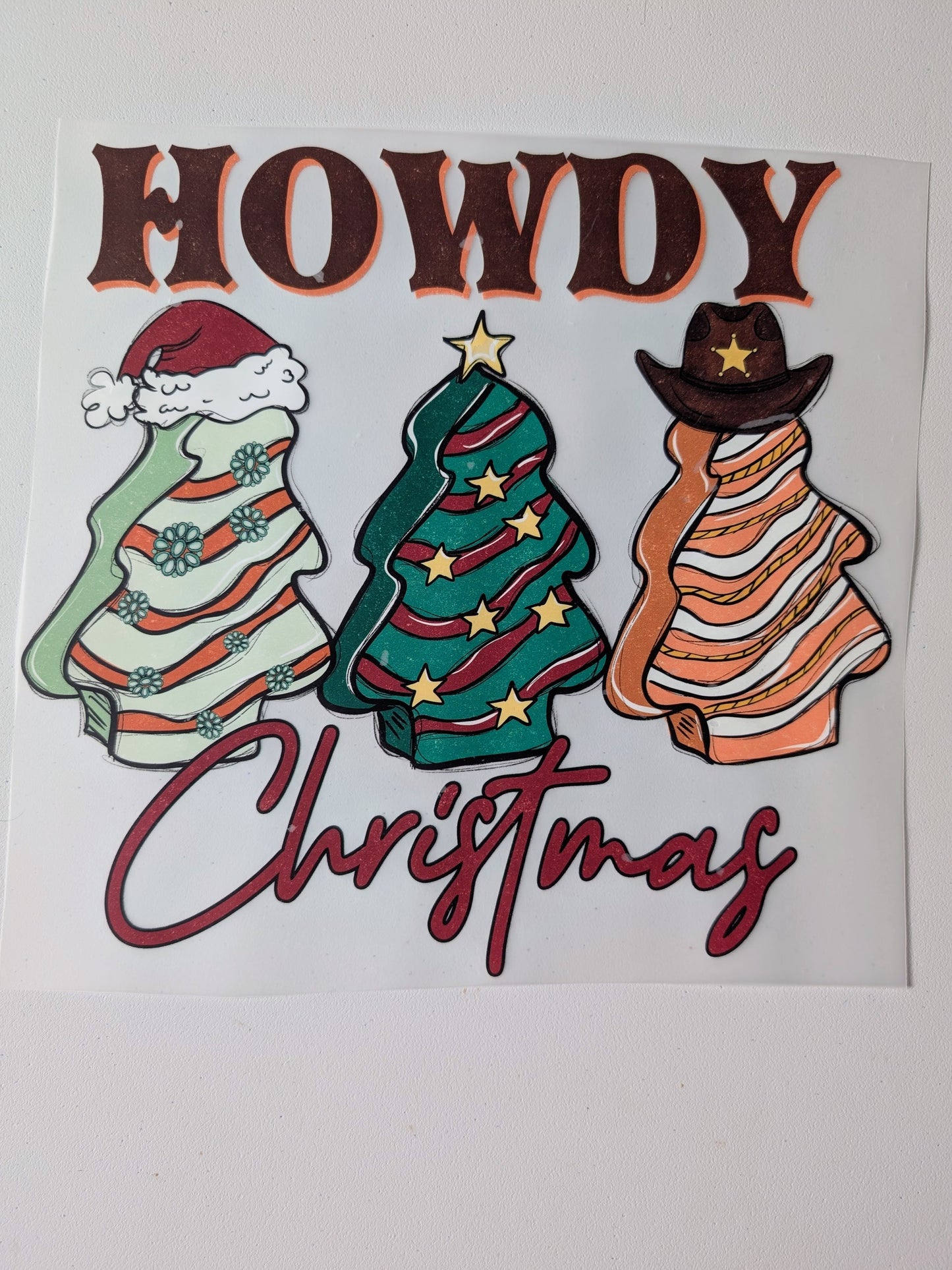 Shirt Design - Howdy Christmas 2
