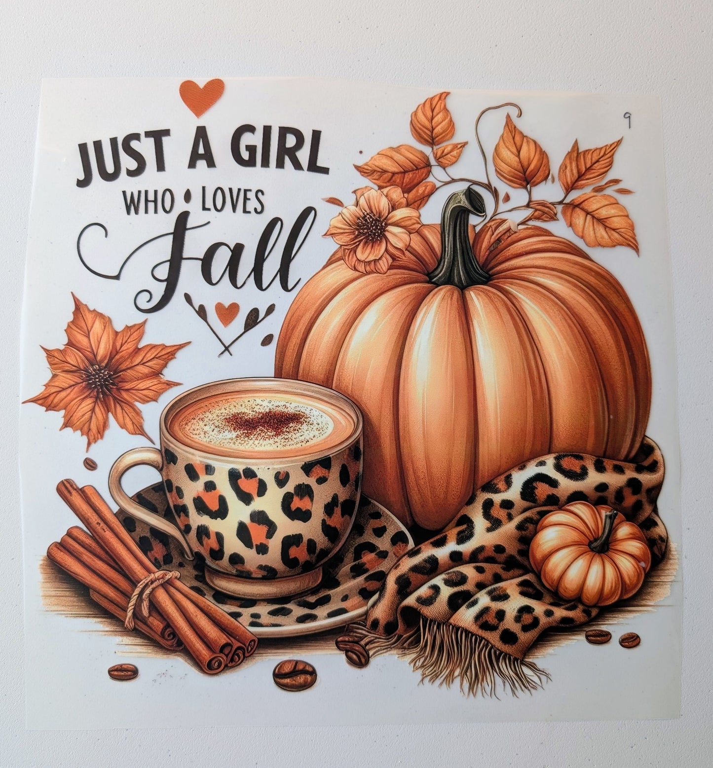 Shirt Design - Just A Girl That Loves Fall 2