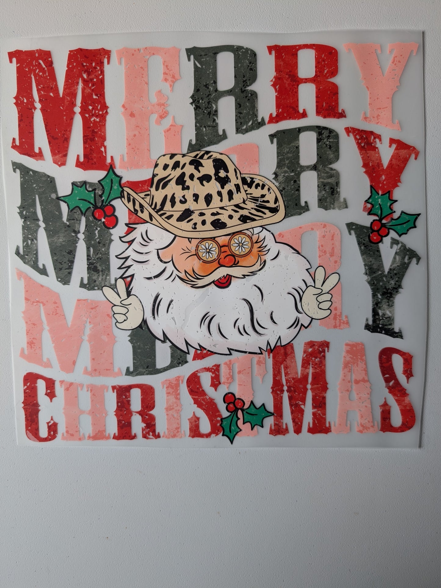 Shirt Designs - Merry, Merry, Merry Christmas