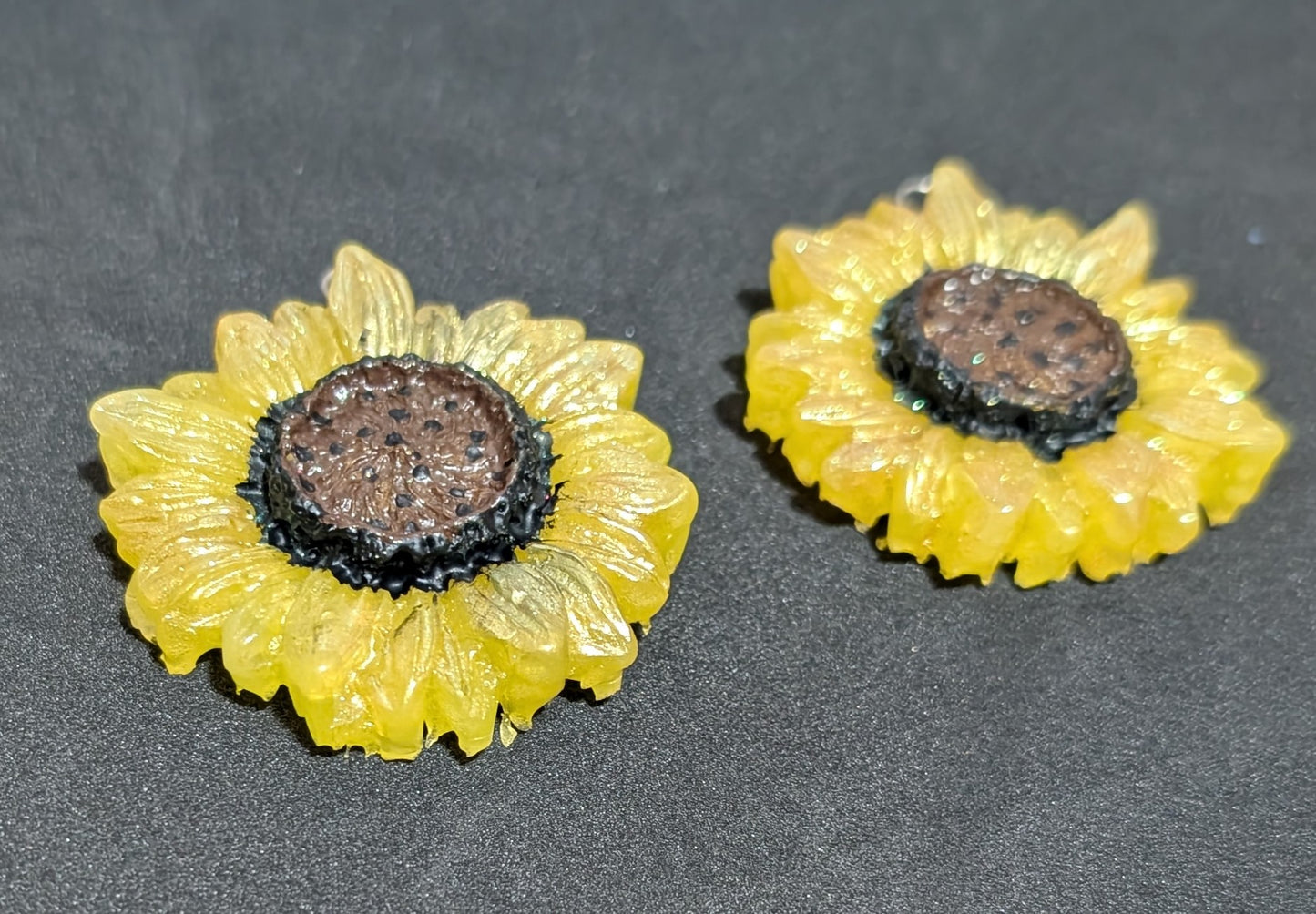 Sunflower Vent Clips -Decorated $10.00