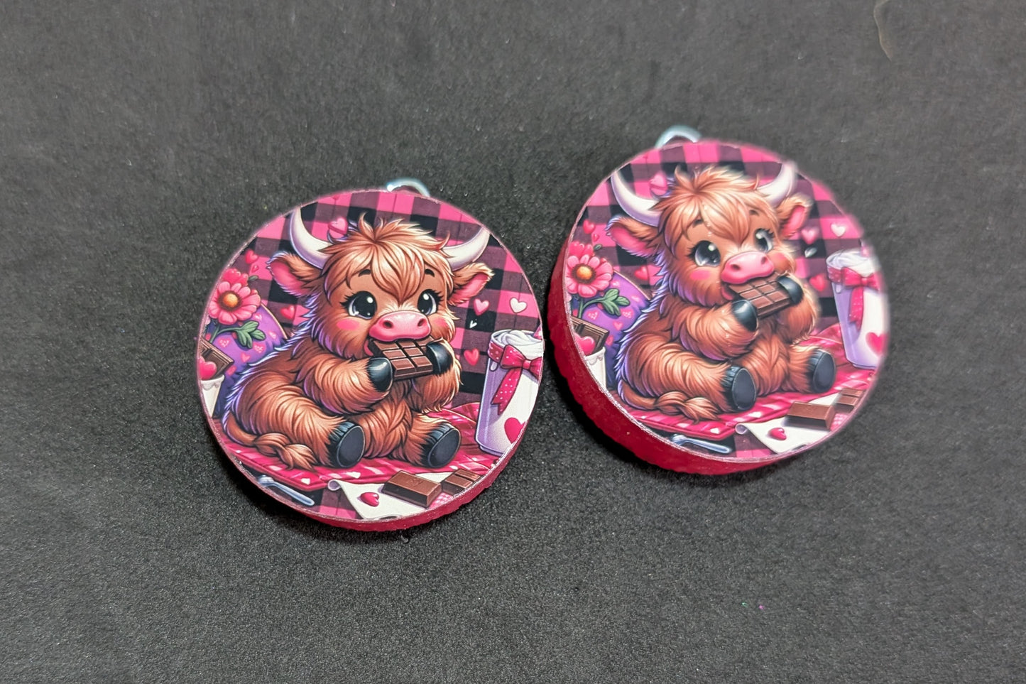 Pink Cows Vent Clips -Freshie $8.00