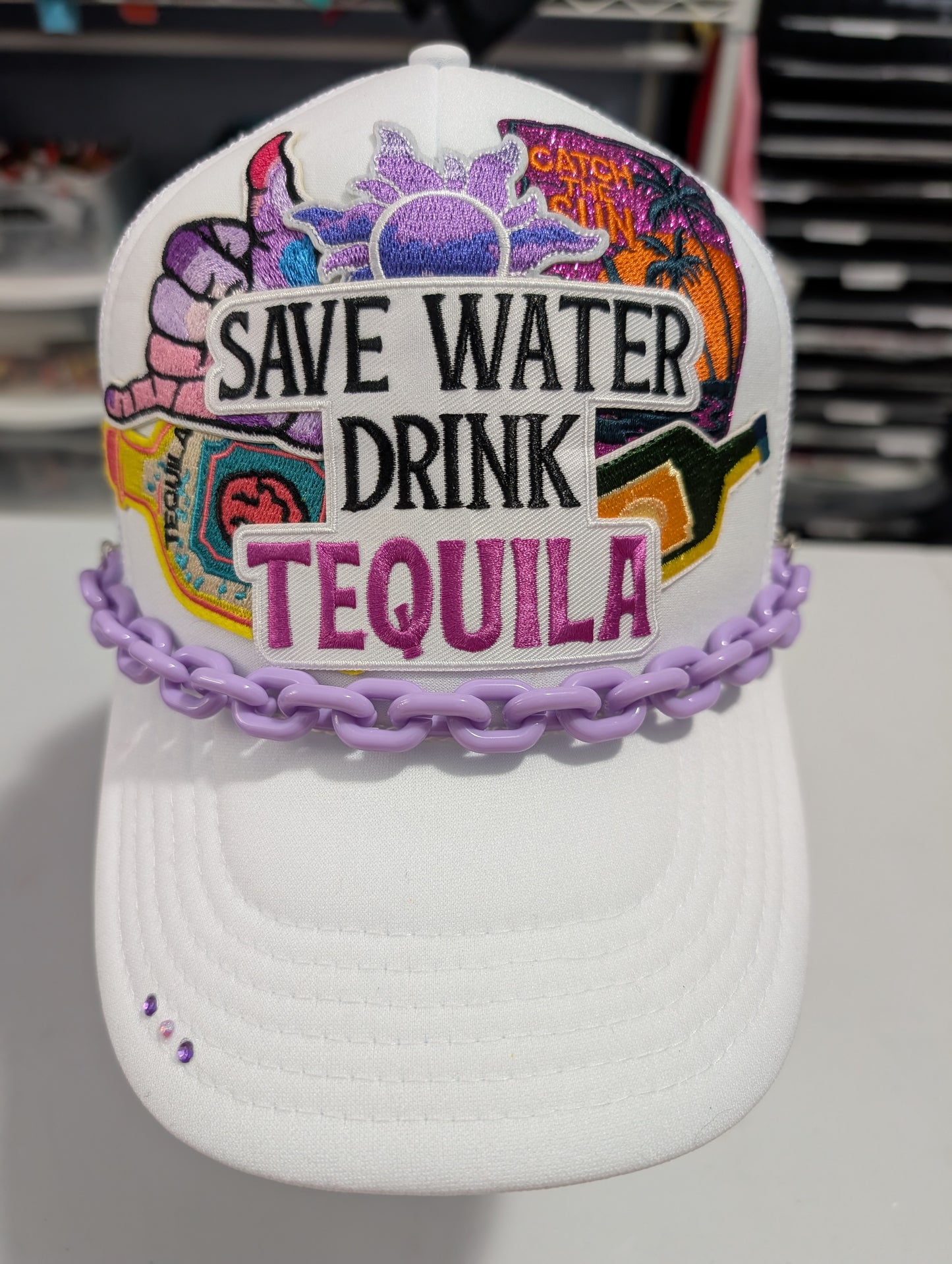 "Save Water Drink Tequila" Trucker Hat