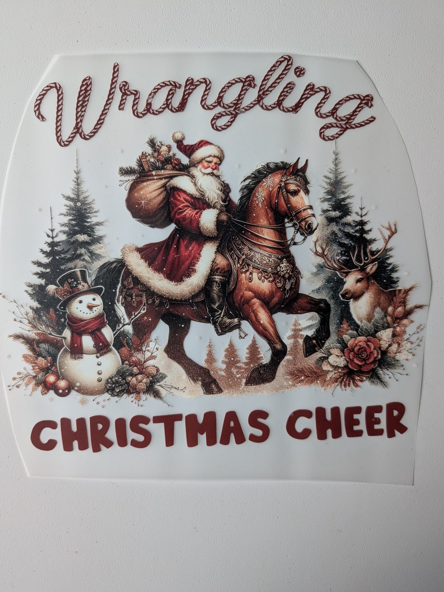 Shirt Design - Wrangling Christmas Cheer