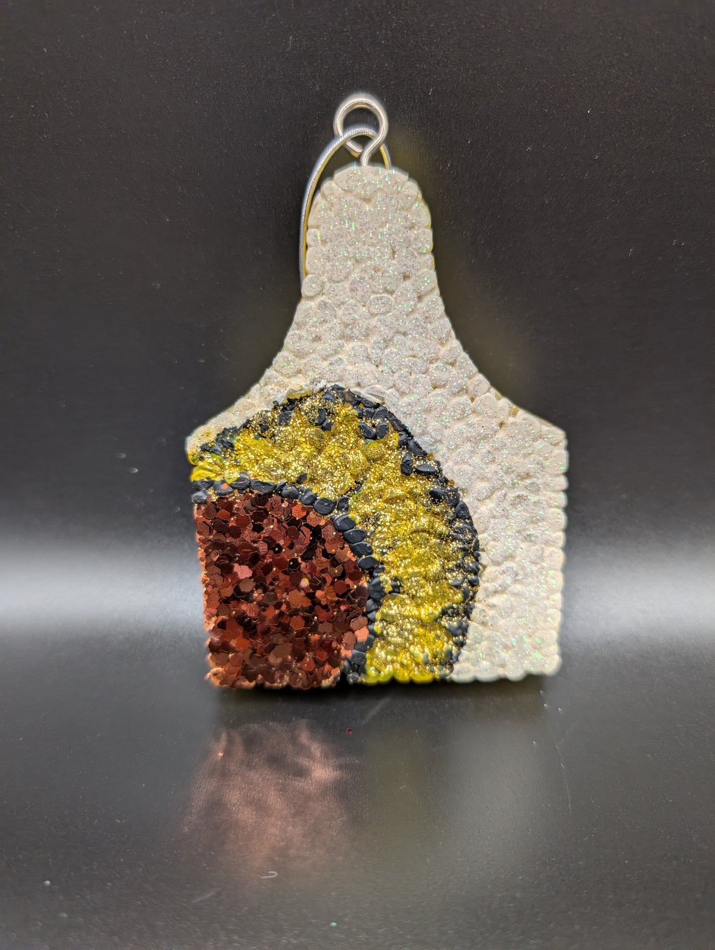 Sunflower Cow Tag $16 Ornate Freshie