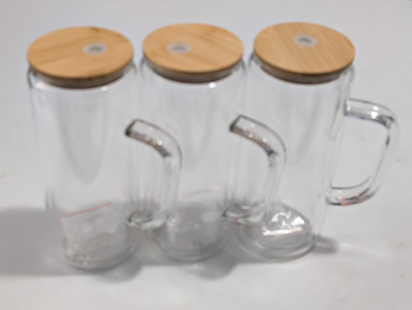 16oz Glass Snow Globe Mug