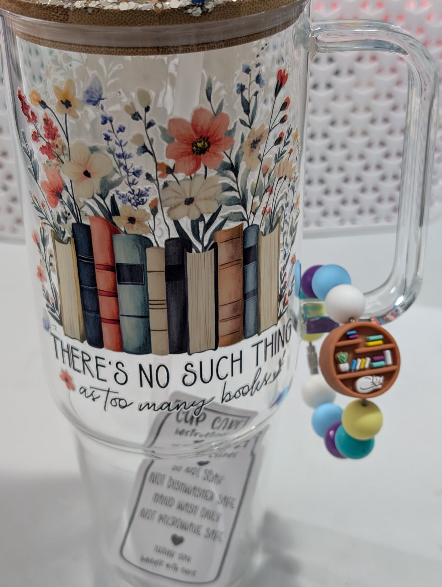 "There's no such thing as too many Books" Cup