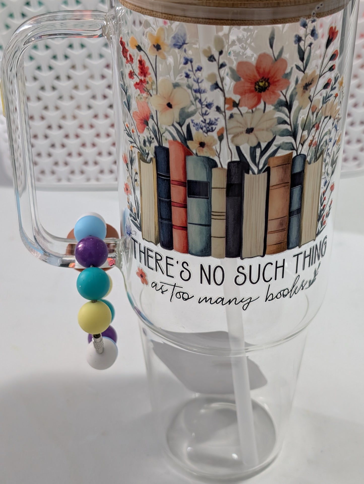 "There's no such thing as too many Books" Cup