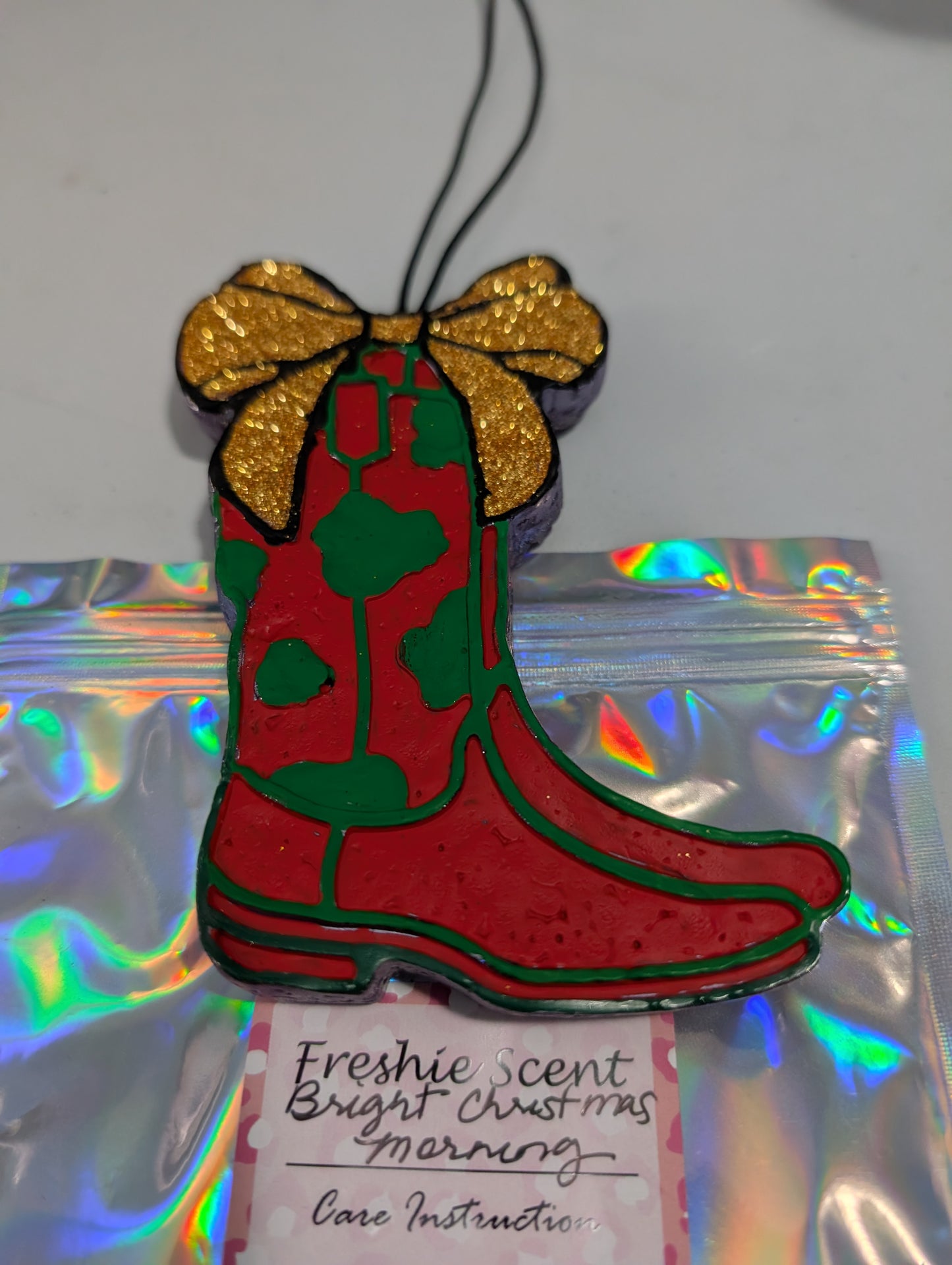 Cowboy Boots with Bow -4