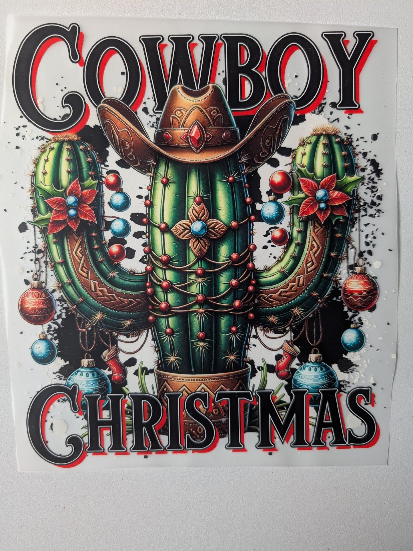 Shirt Design - Cowboy Christmas