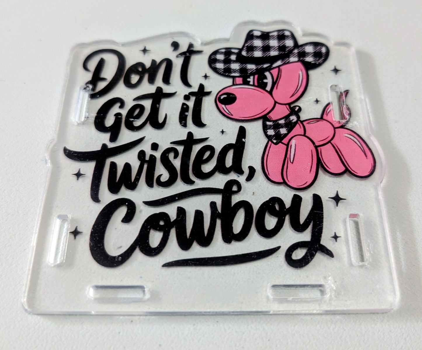 Don't get it twisted Balloon Dog Pen Box