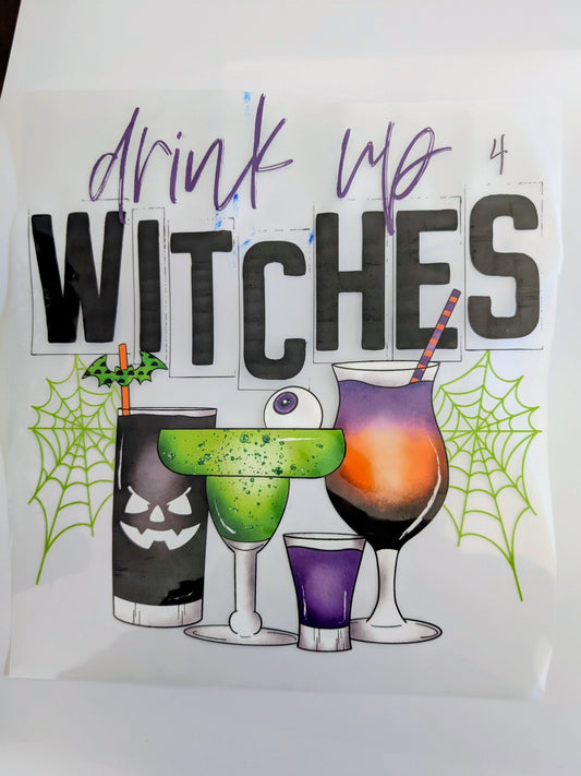 Shirt Design - Drink Up Witches