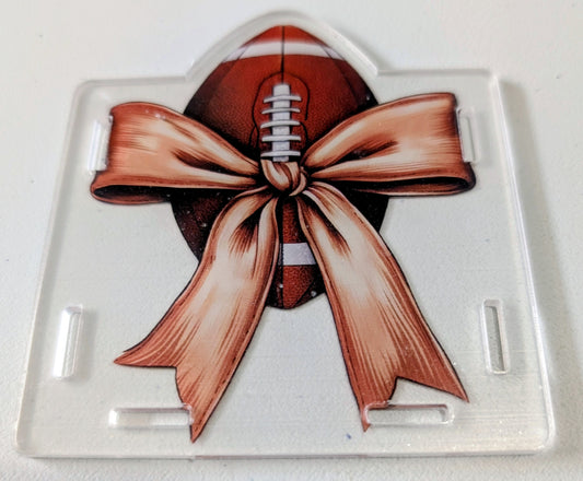 football with bow  Pen Box