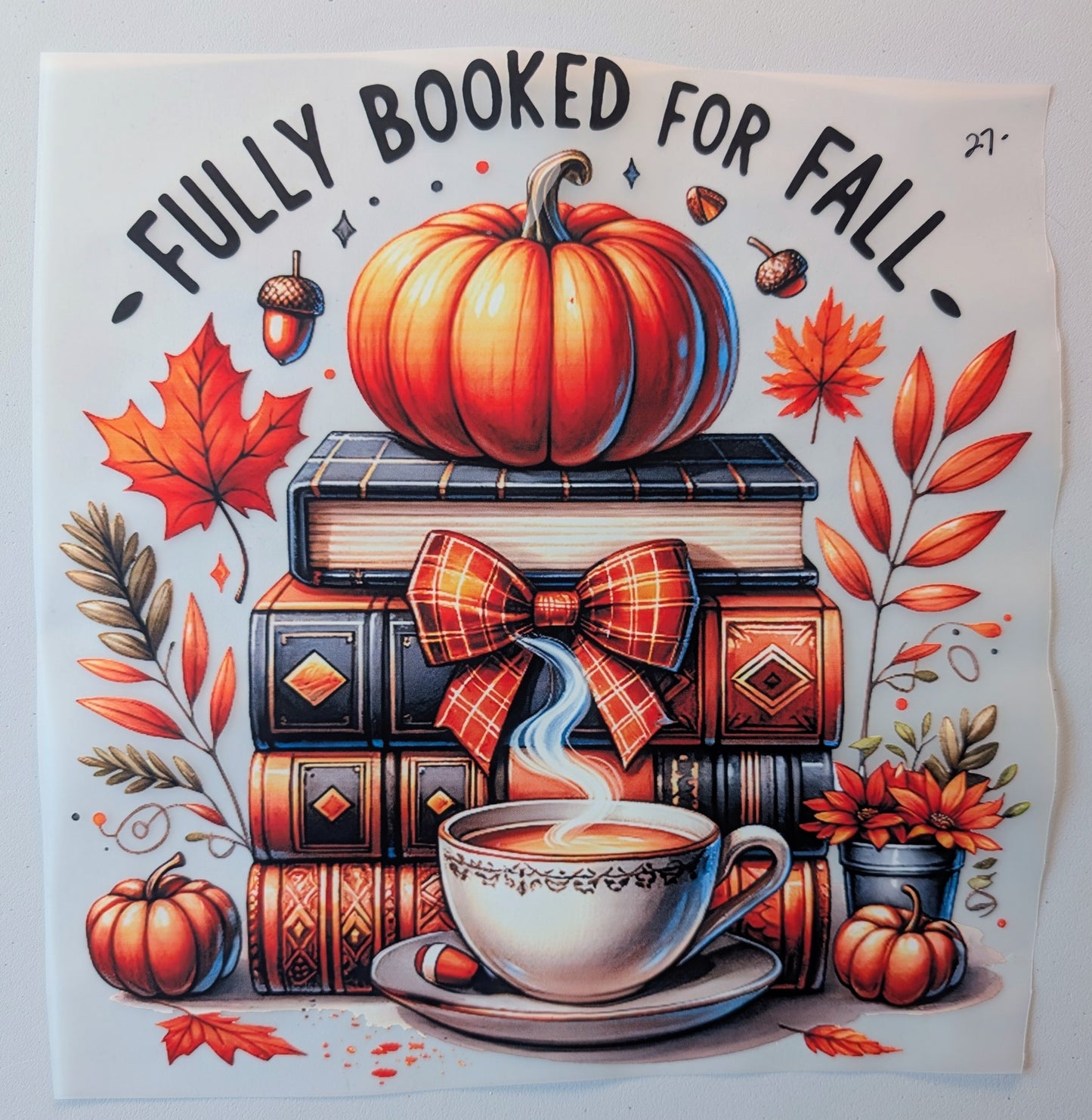 Shirt Design - Fully Booked for Fall