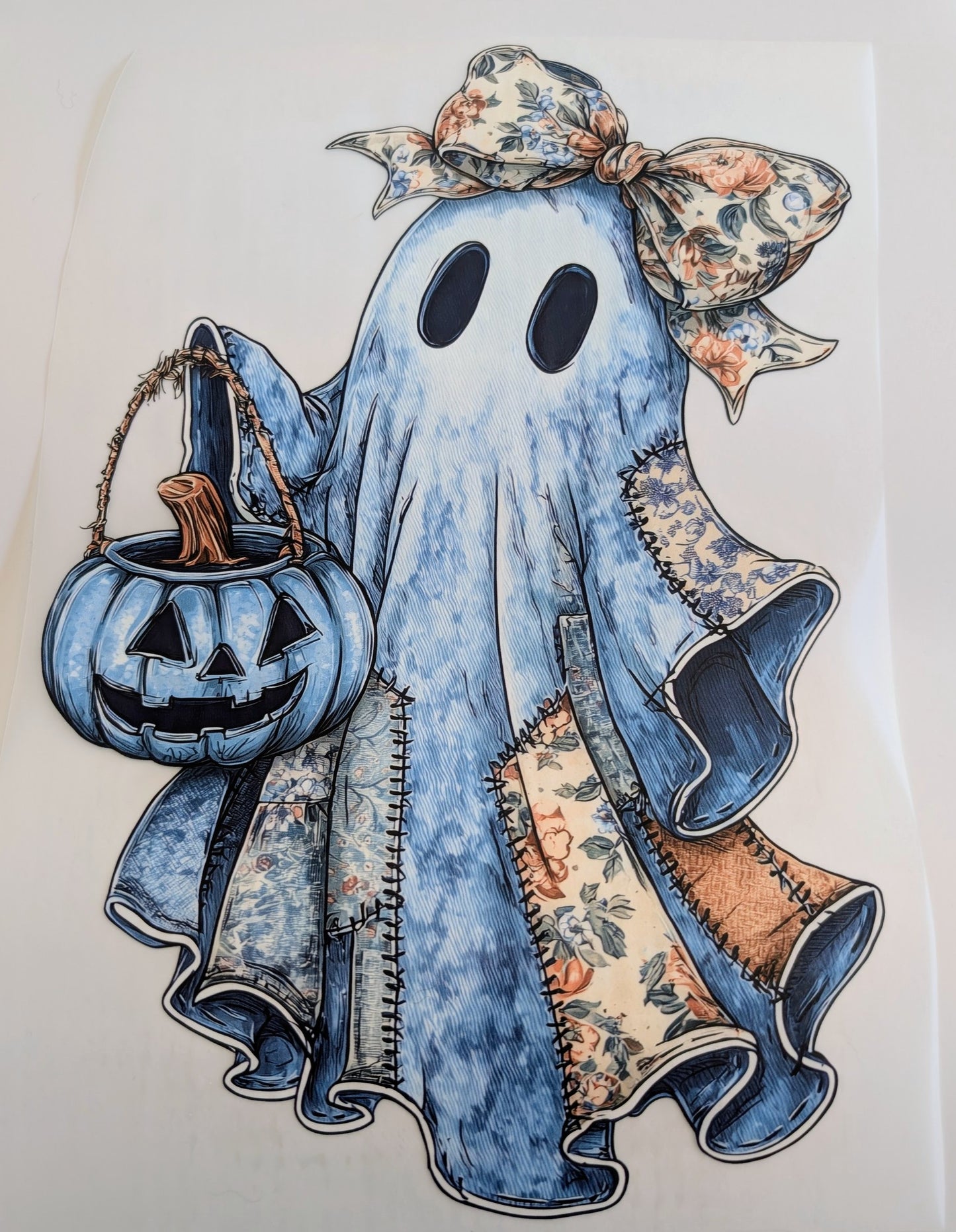 Shirt Design - Ghost with Bow