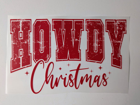 Shirt Design - Howdy Christmas 3