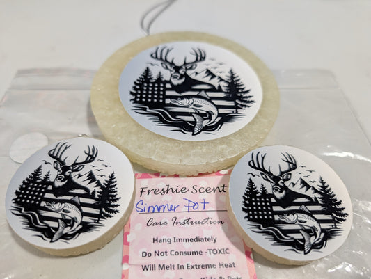 Discounted:  Americana Hunting and Fishing Set