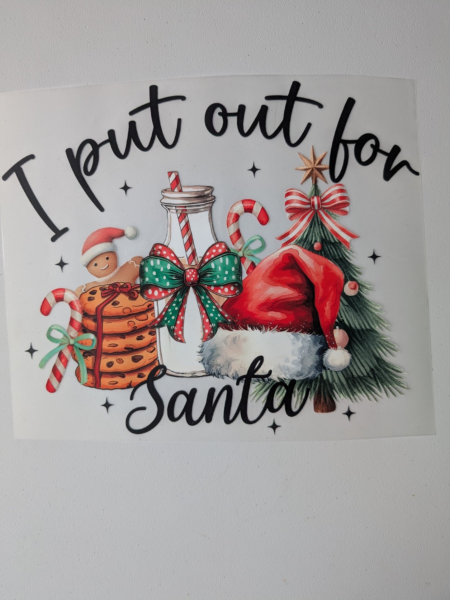 Shirt Design - I put out for Santa