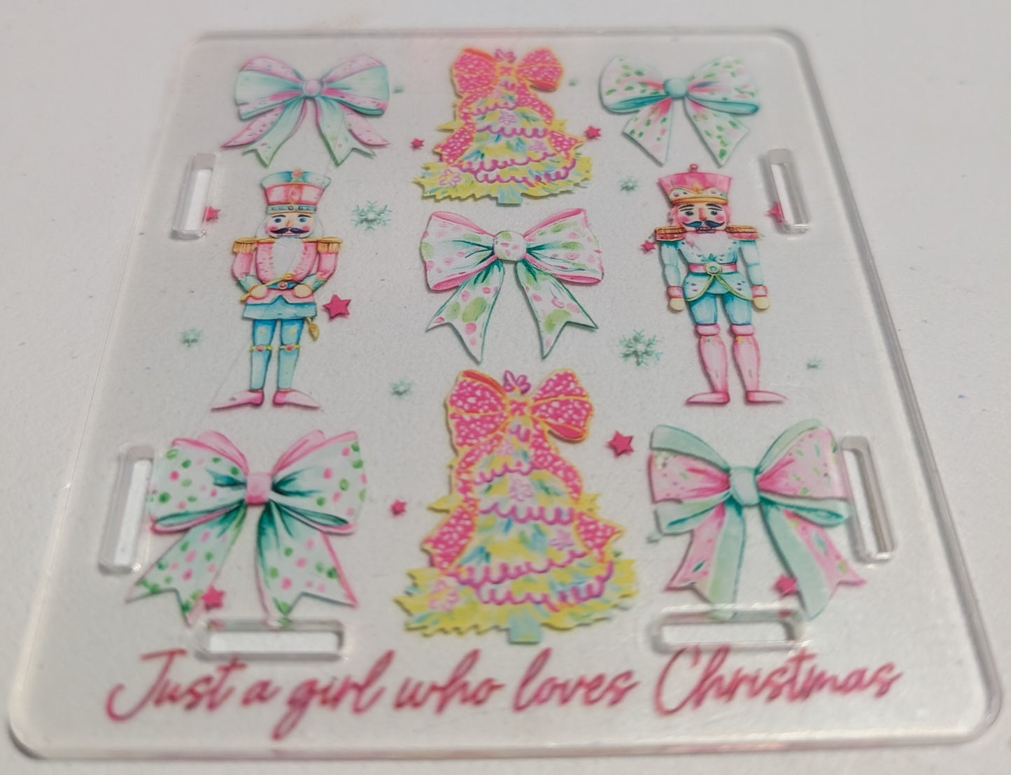 Just a Girl Who Loves Christmas Pen Box