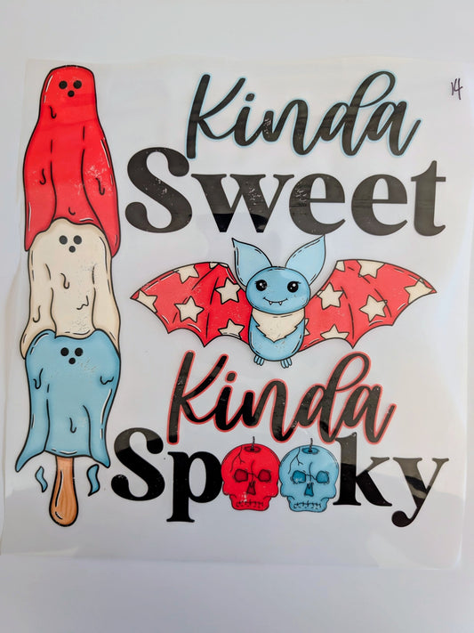 Shirt Design - Kinda Sweet Kinda Spooky