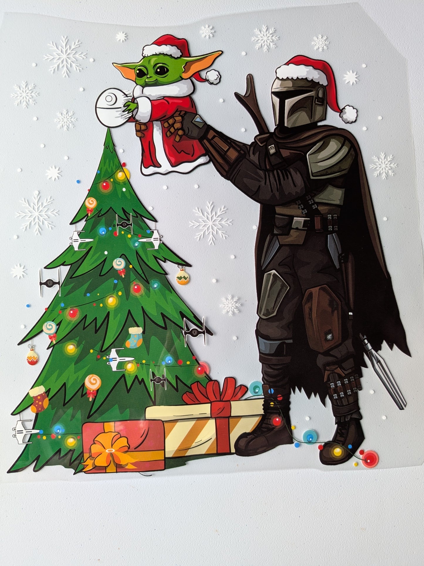 Shirt Design - Mandalorian Christmas