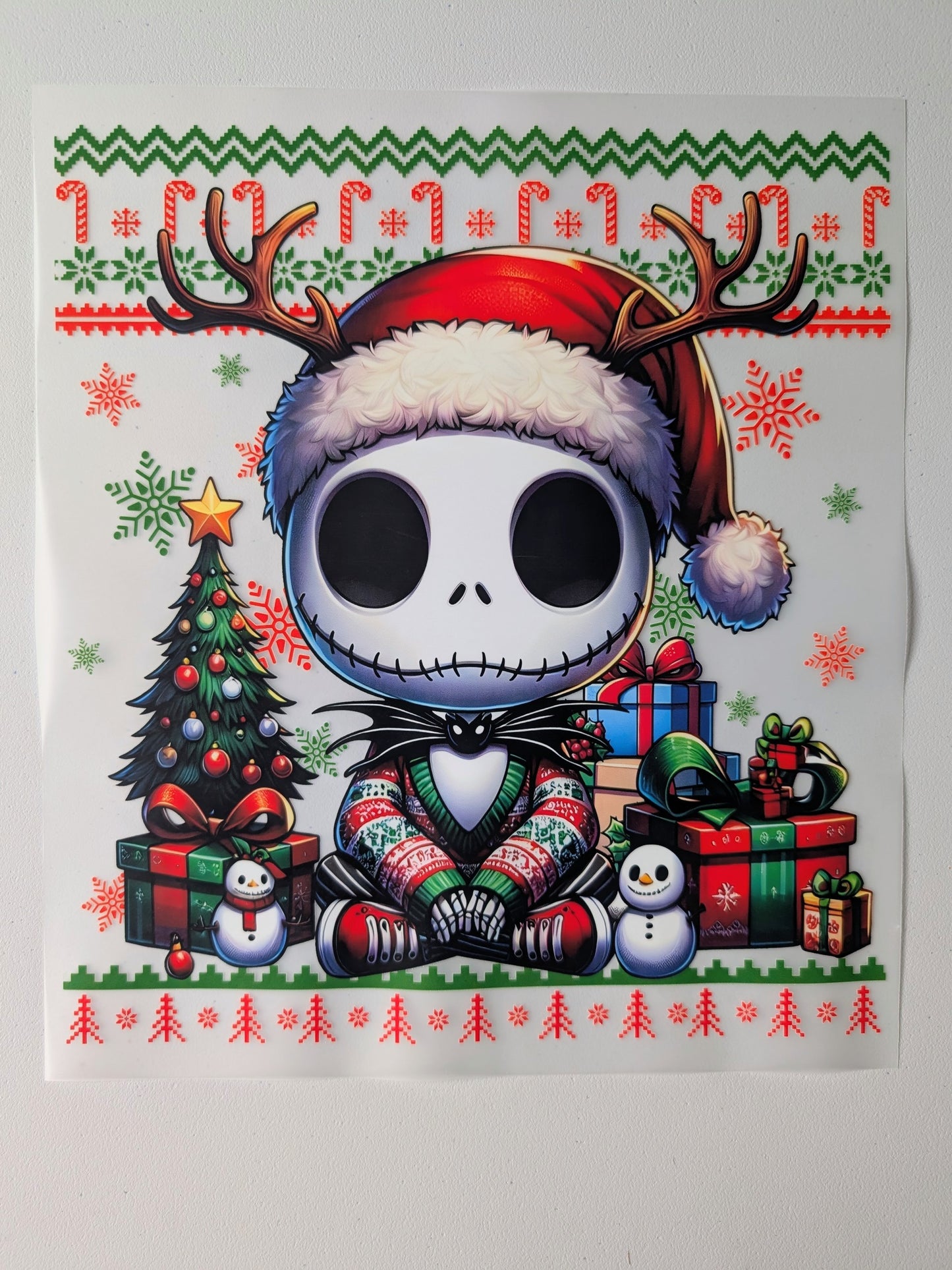 Shirt Design - Nightmare Before Christmas - Jack