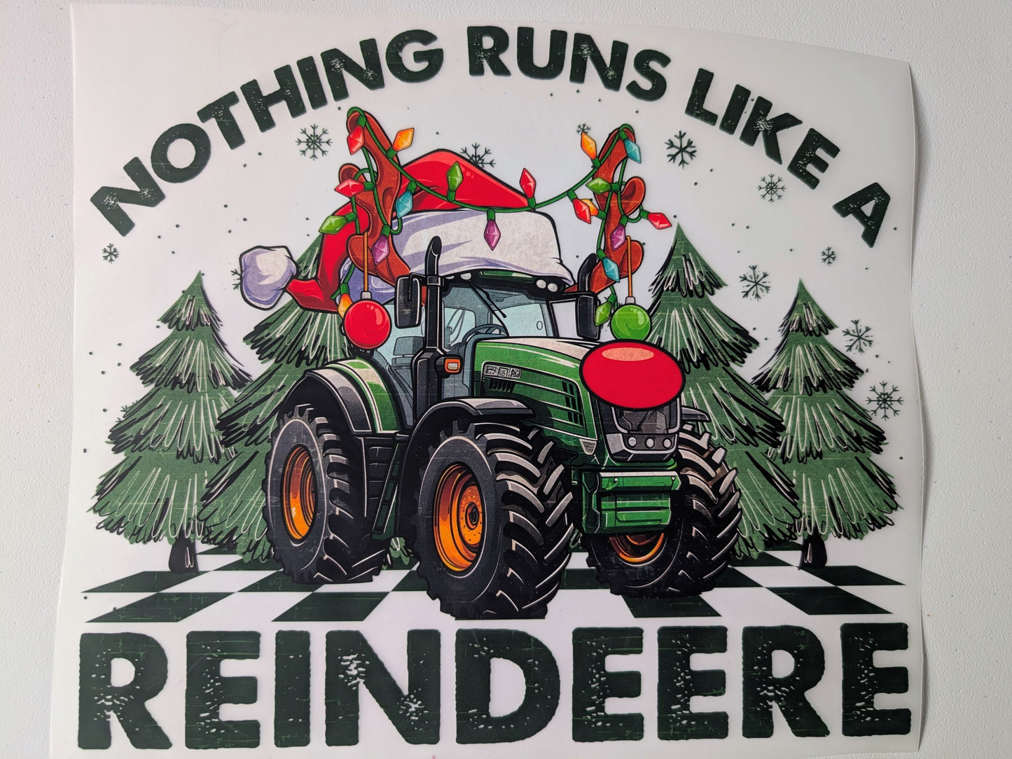 Shirt Designs - Nothing Runs Like A Reindeere