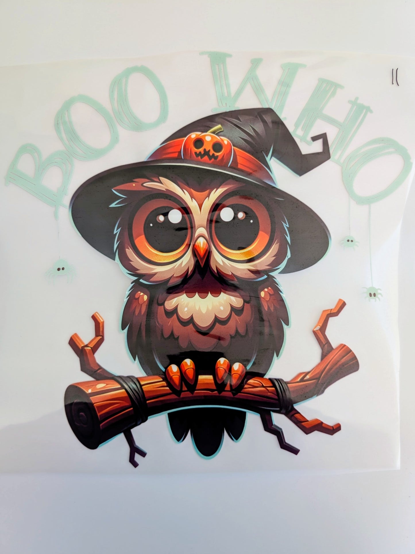 Shirt Design - Boo Who Owl Witch