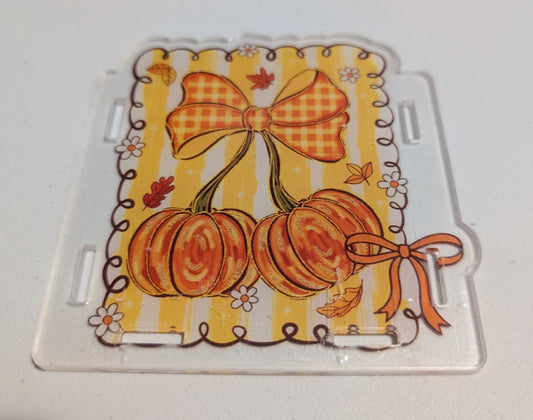 Fall Pumpkin Cherries Pen Box