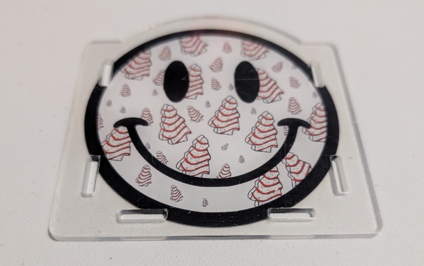 Little Debbie Snack Tree Smilie Face Pen Box