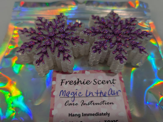 Discounted:  Snowflakes Vent Clips