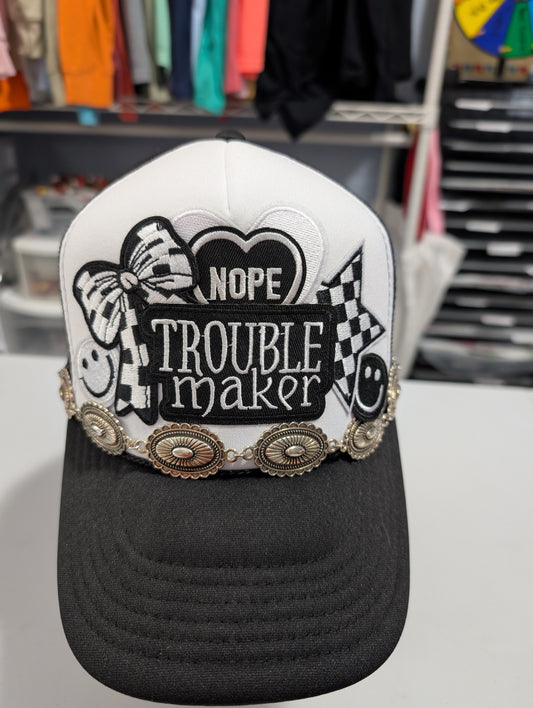 "Trouble Maker" Trucker Hat