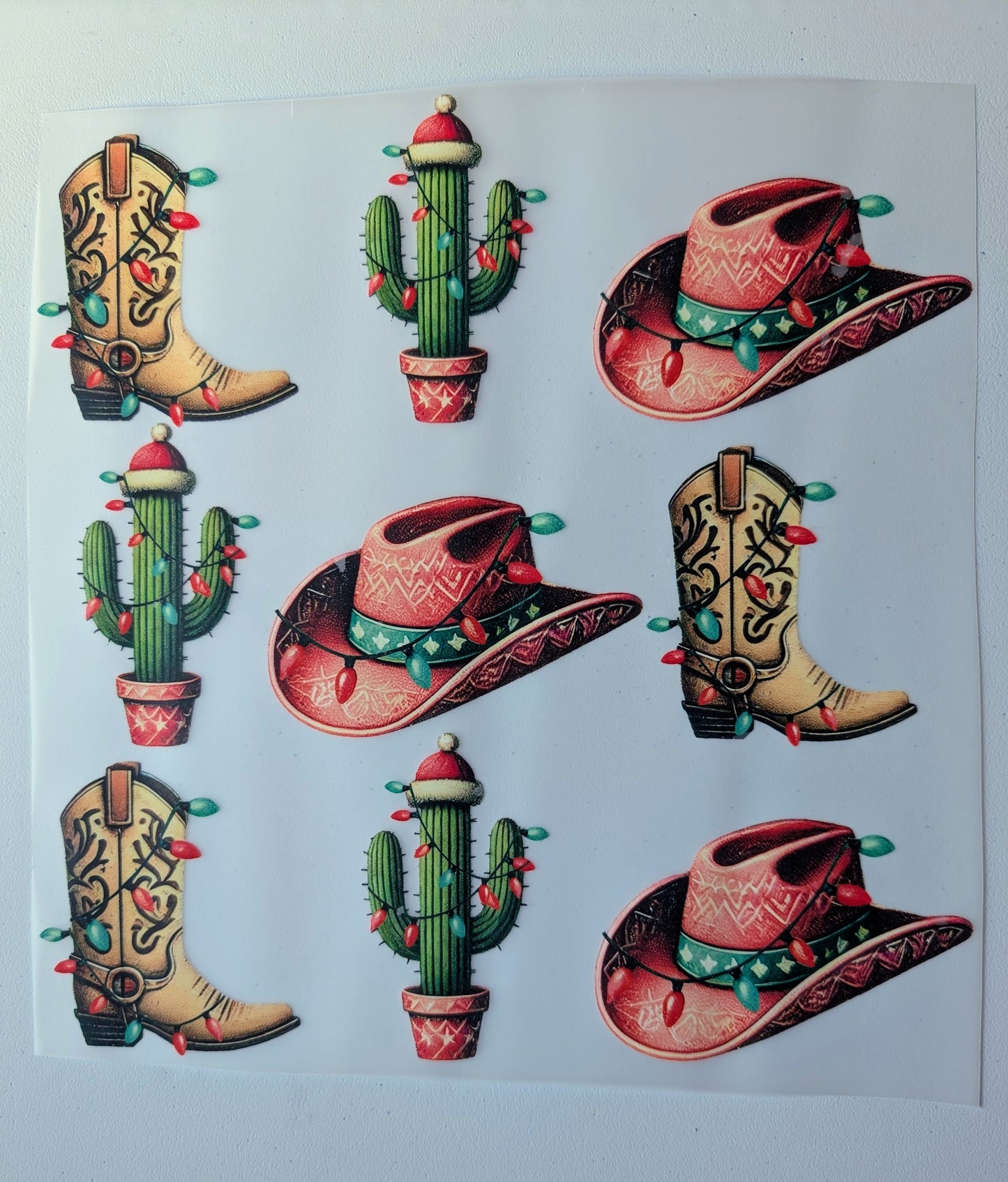 Shirt Design - Country Christmas Collage