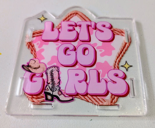 western lets go girls Pen Box