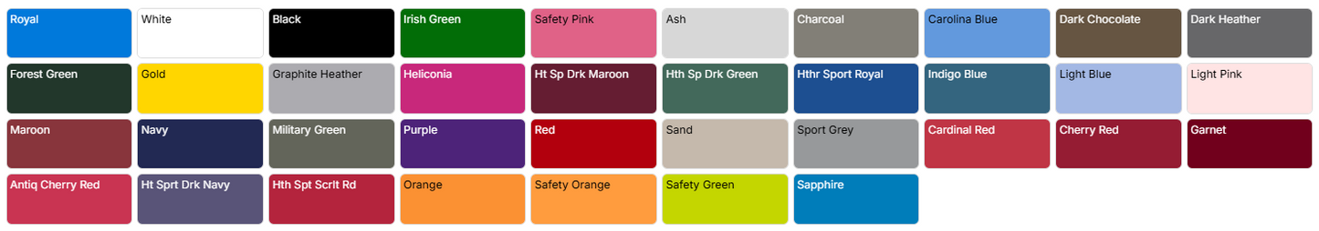 Custom Crew Sweatshirt $35 2XL - 5XL